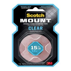 Scotch 410 Double-Sided Mounting Tape 1" x 60"