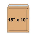 Brown Envelopes 15" x 10" - 90 gsm (Peel & Seal)