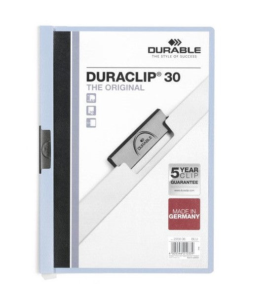Durable 2200 Duraclip 30 A4 Clip Folder