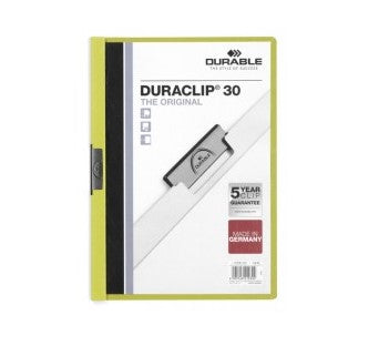 Durable 2200 Duraclip 30 A4 Clip Folder