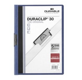 Durable 2200 Duraclip 30 A4 Clip Folder