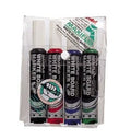 Pentel MWL6S Maxiflo Whiteboard Marker Chisel Slim Wallet of 4
