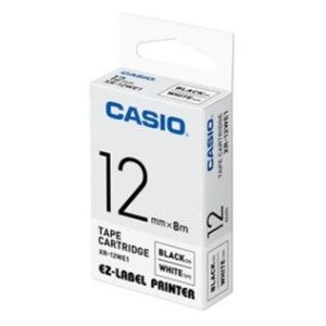 Casio XR 12mm Standard Label Tape