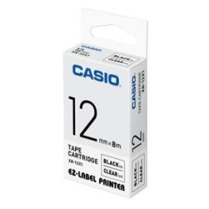 Casio XR 12mm Standard Label Tape