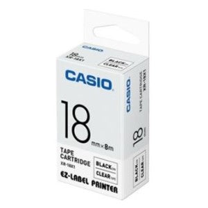 Casio XR 18mm Standard Label Tape