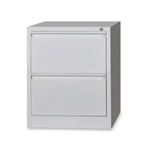 Metal Vertical Filing Cabinet - 2 Drawer