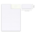 FIS Multi-Purpose White A4 Labels - 12 Labels Per Sheet - (1200 Labels)