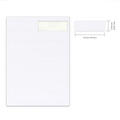 FIS Multi-Purpose White A4 Labels - 16 Labels Per Sheet - (1600 Labels)