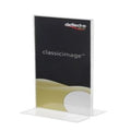 DL T-Shape Sign Holder Portrait