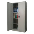 Steel Office Cupboard - 4 Shelves -2 Swing Doors (1850 x 900 x 380 mm)