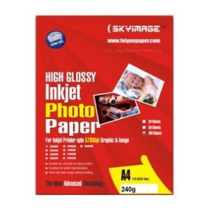 Tulip Inkjet Glossy Paper A4 White - Pack of 50 Sheets