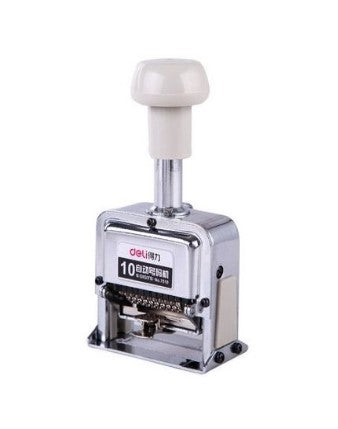 Deli 7510 Automatic 10-Digit Metal Numbering Machine
