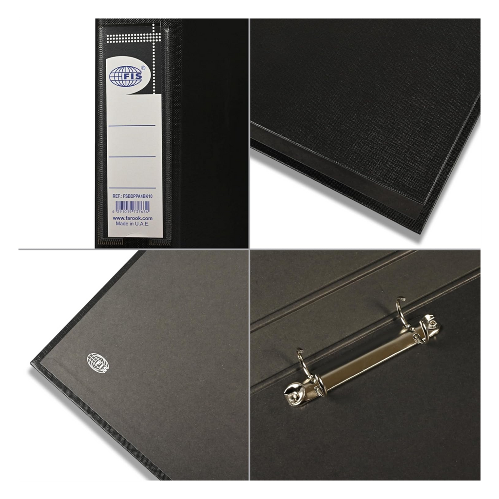 PP 2 O-Ring Binder A4 - 43mm Spine