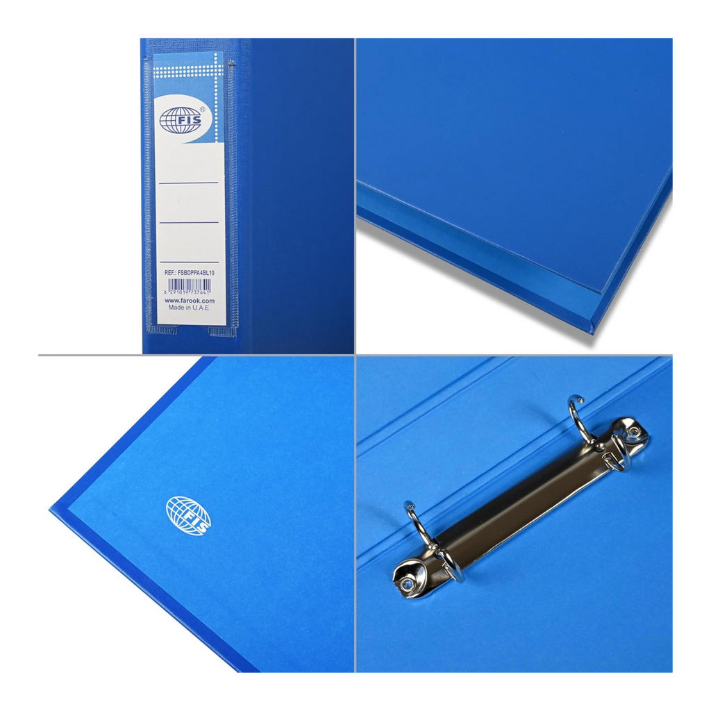 PP 2 O-Ring Binder A4 - 43mm Spine