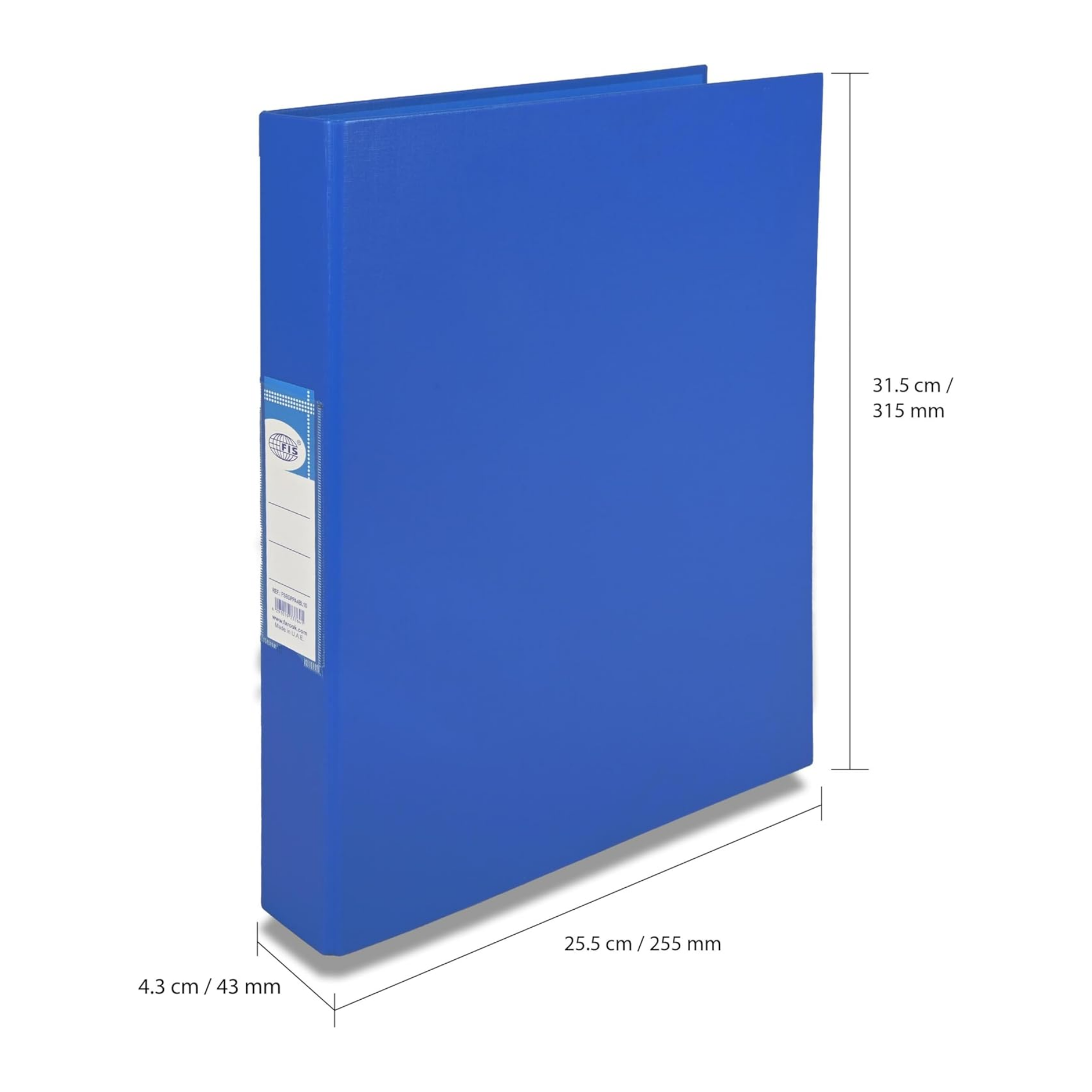 PP 2 O-Ring Binder A4 - 43mm Spine