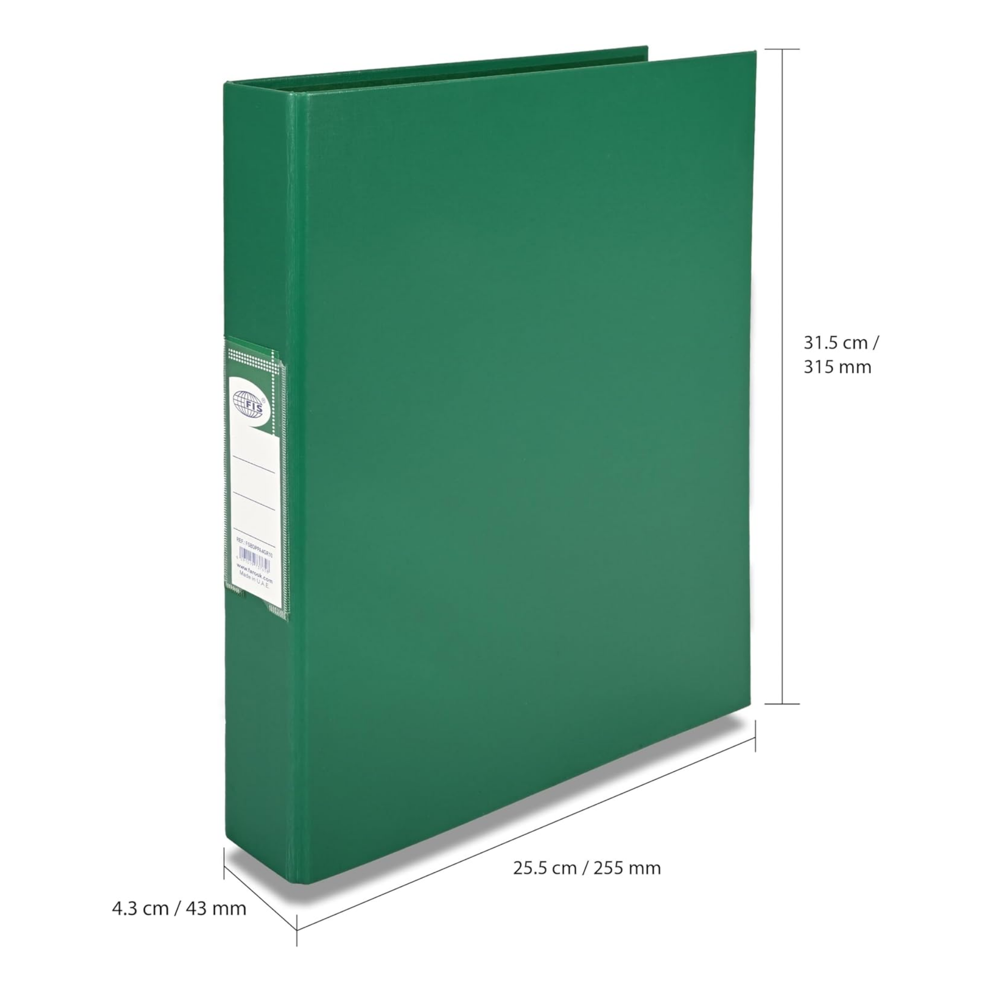 PP 2 O-Ring Binder A4 - 43mm Spine