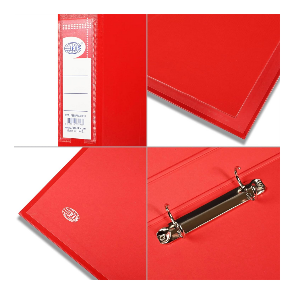 PP 2 O-Ring Binder A4 - 43mm Spine