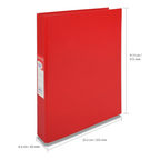 PP 2 O-Ring Binder A4 - 43mm Spine