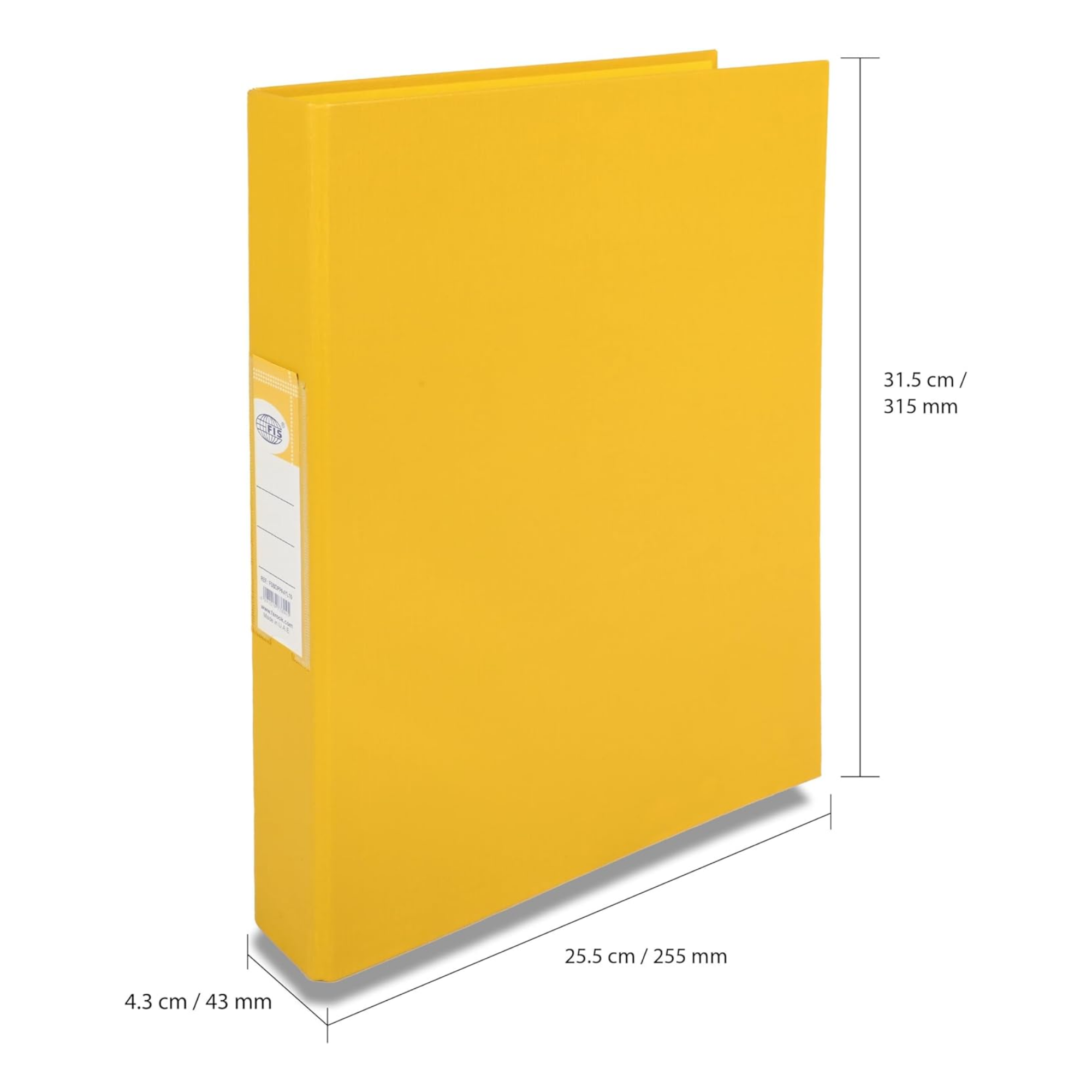 PP 2 O-Ring Binder A4 - 43mm Spine