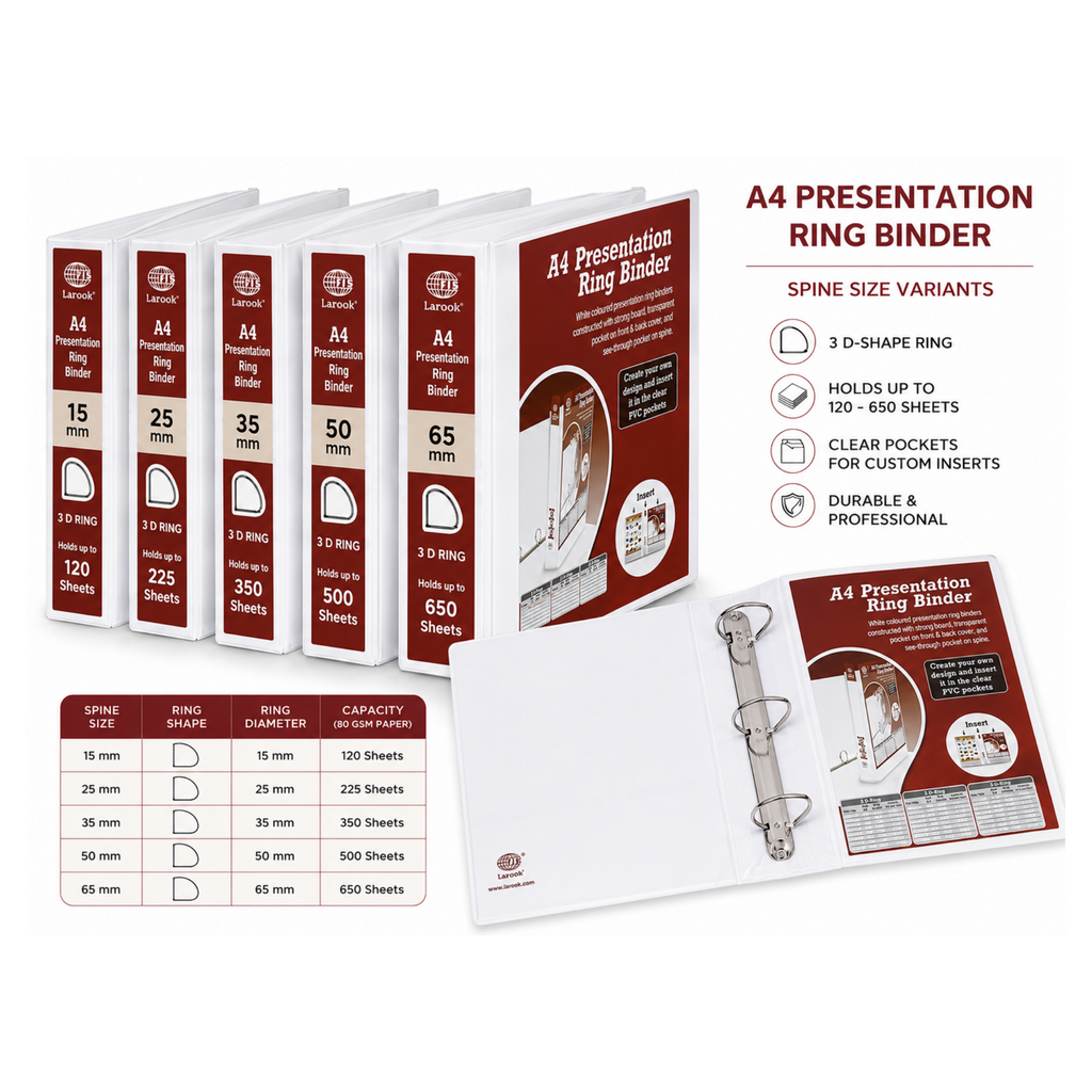 A4 Presentation 3-Ring Binder