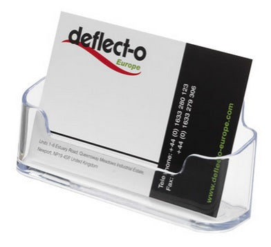 Clear Plastic Business Name Card Holder