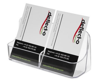 Clear Plastic Business Name Card Holder