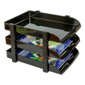 Modest 1758 3-Tier Plastic Letter Tray