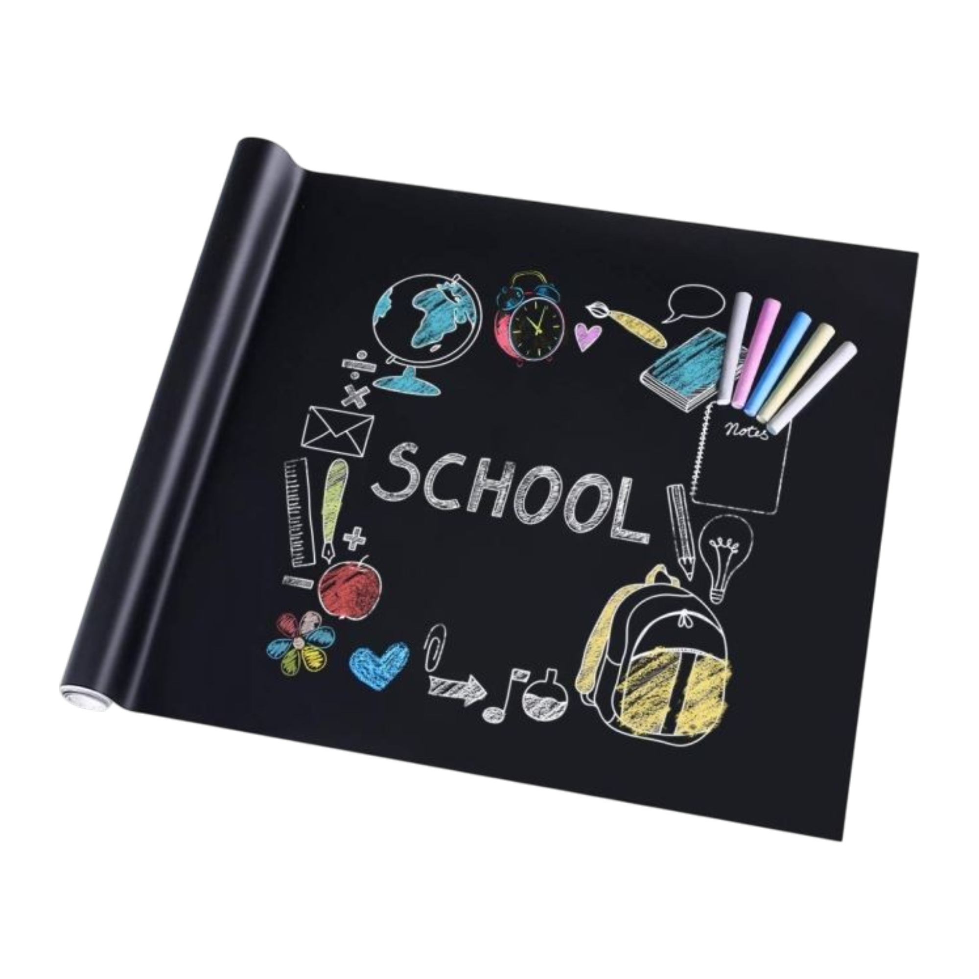 Patifix Self-Adhesive Chalkboard Vinyl Film - Black - 7505