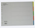 Manila A3 Paper Dividers Multi-Color
