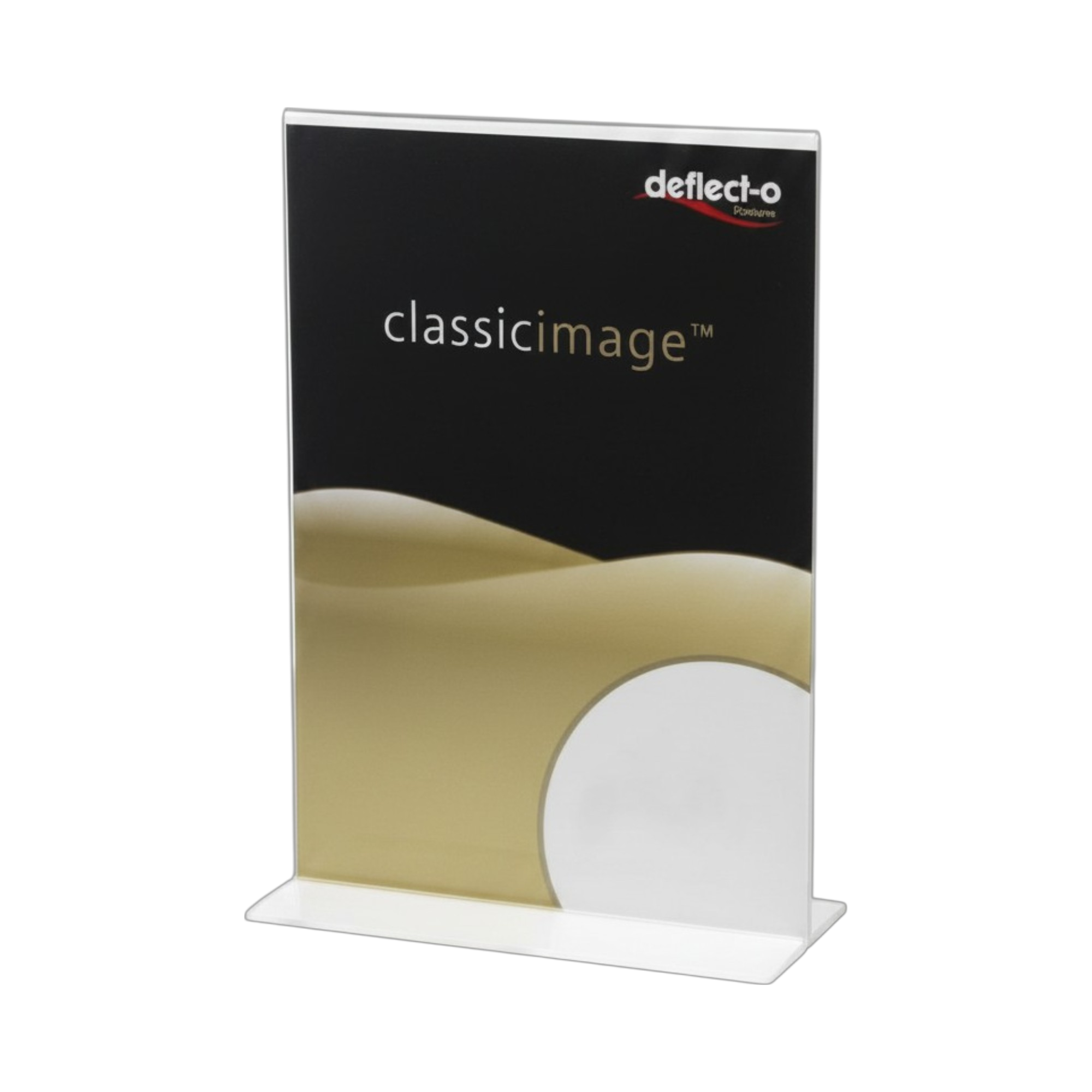 A5 T-Shape Sign Holder Portrait