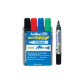 Artline 370 Flipchart Marker Bullet Tip - Wallet of 4