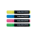Artline 660 Fluorescent Highlighter - Wallet of 4