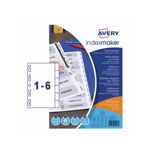 Avery IndexMaker Premium Customizable Dividers