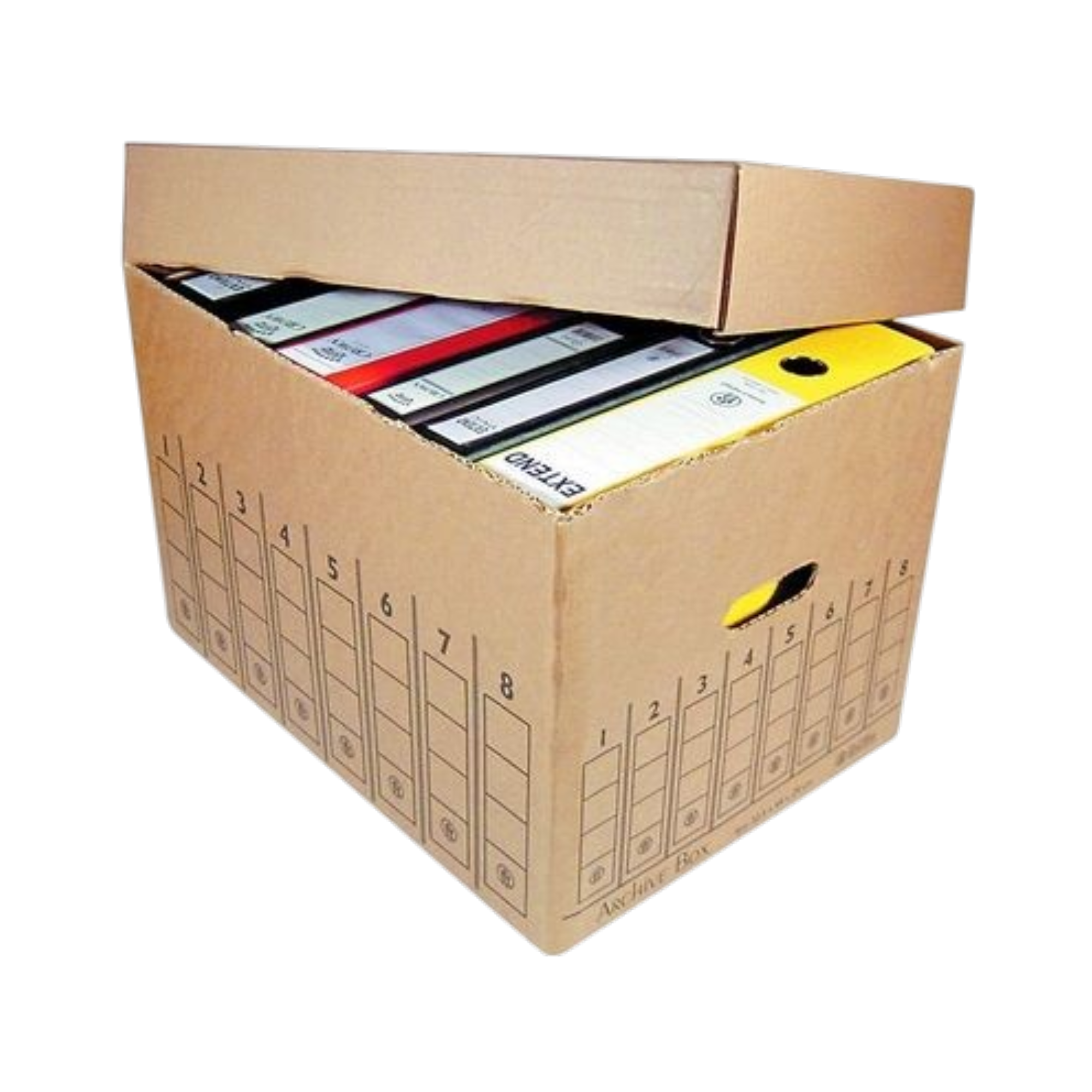 Bassile 114097 Archive File Storage Box 44x35.5x29 cm