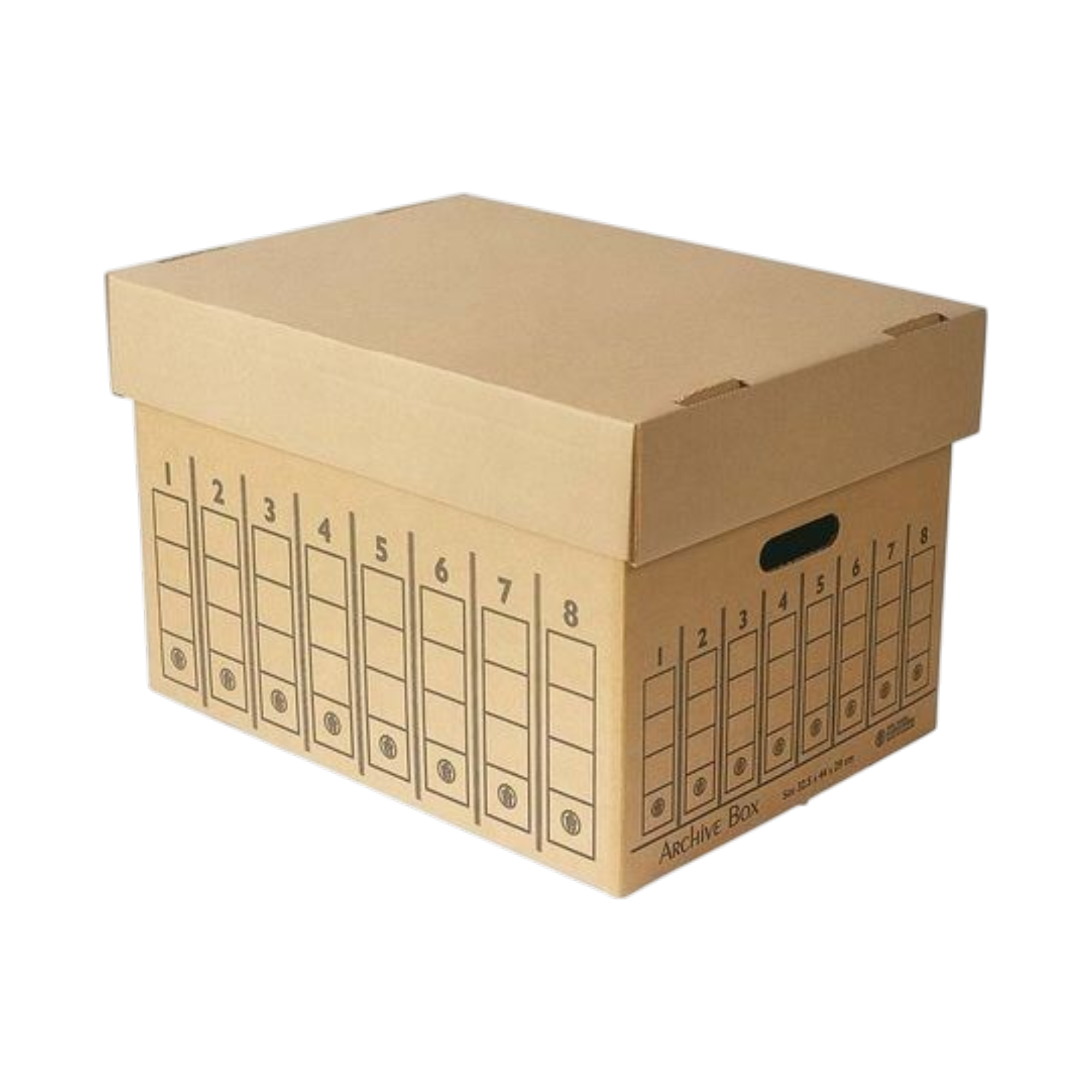 Bassile 114097 Archive File Storage Box 44x35.5x29 cm
