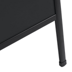Bi-Office Free Standing Double-Sided A-Frame Chalkboard