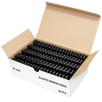 Plastic Binding Combs 22mm - Up to 190 Sheets - Box of 50