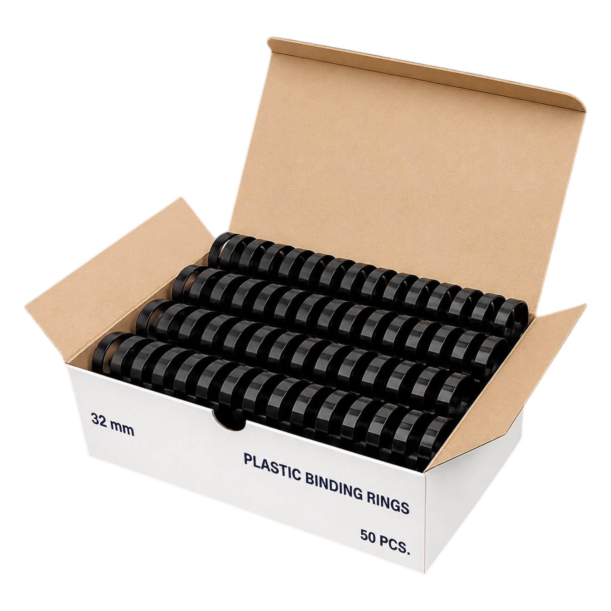 Plastic Binding Combs 32mm - Up to 280 Sheets - Box of 50