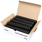 Plastic Binding Combs 51mm - Up to 480 Sheets - Box of 50