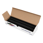 Plastic Binding Combs 6mm - Up to 30 Sheets - Box of 100