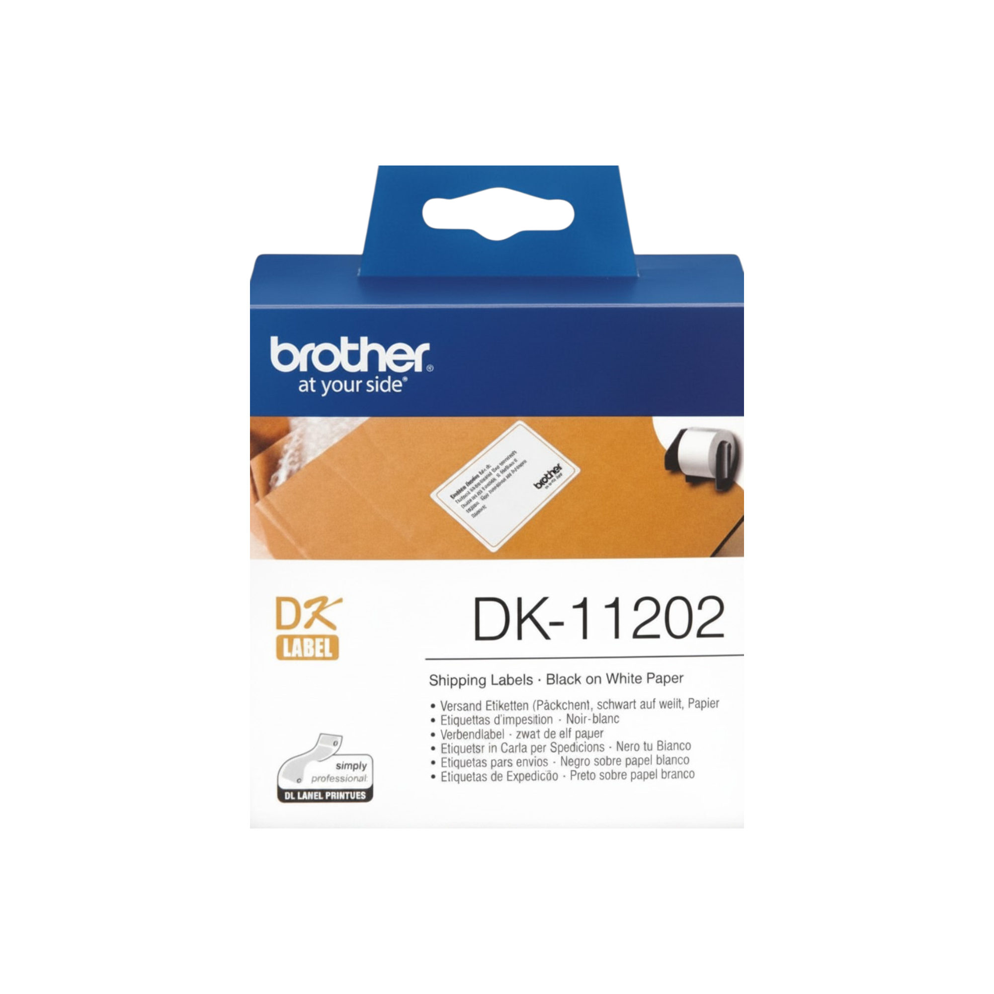 Brother DK-11202 62x100mm Shipping Labels