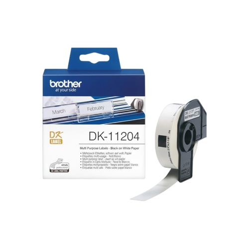 Brother DK-11204 17x54mm Multipurpose Labels