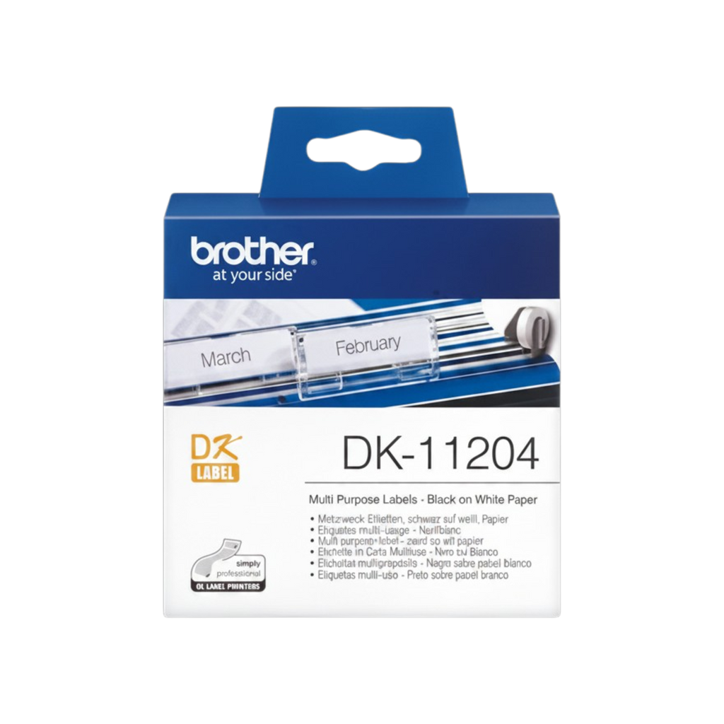 Brother DK-11204 17x54mm Multipurpose Labels