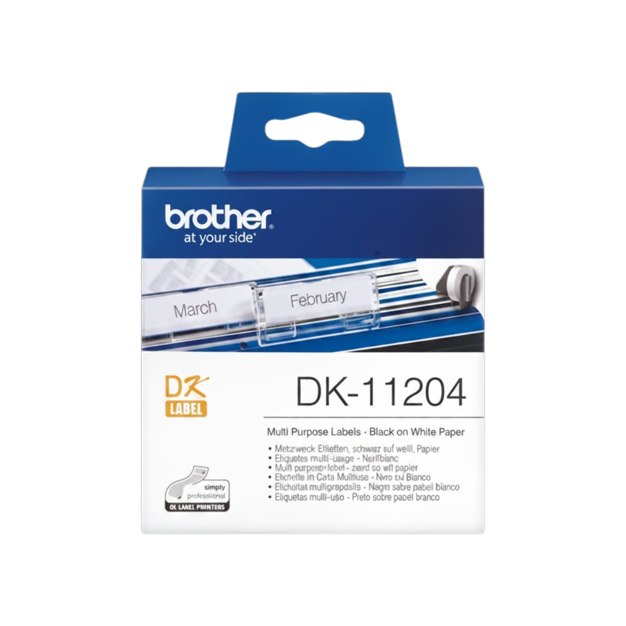 Brother DK-11204 17x54mm Multipurpose Labels