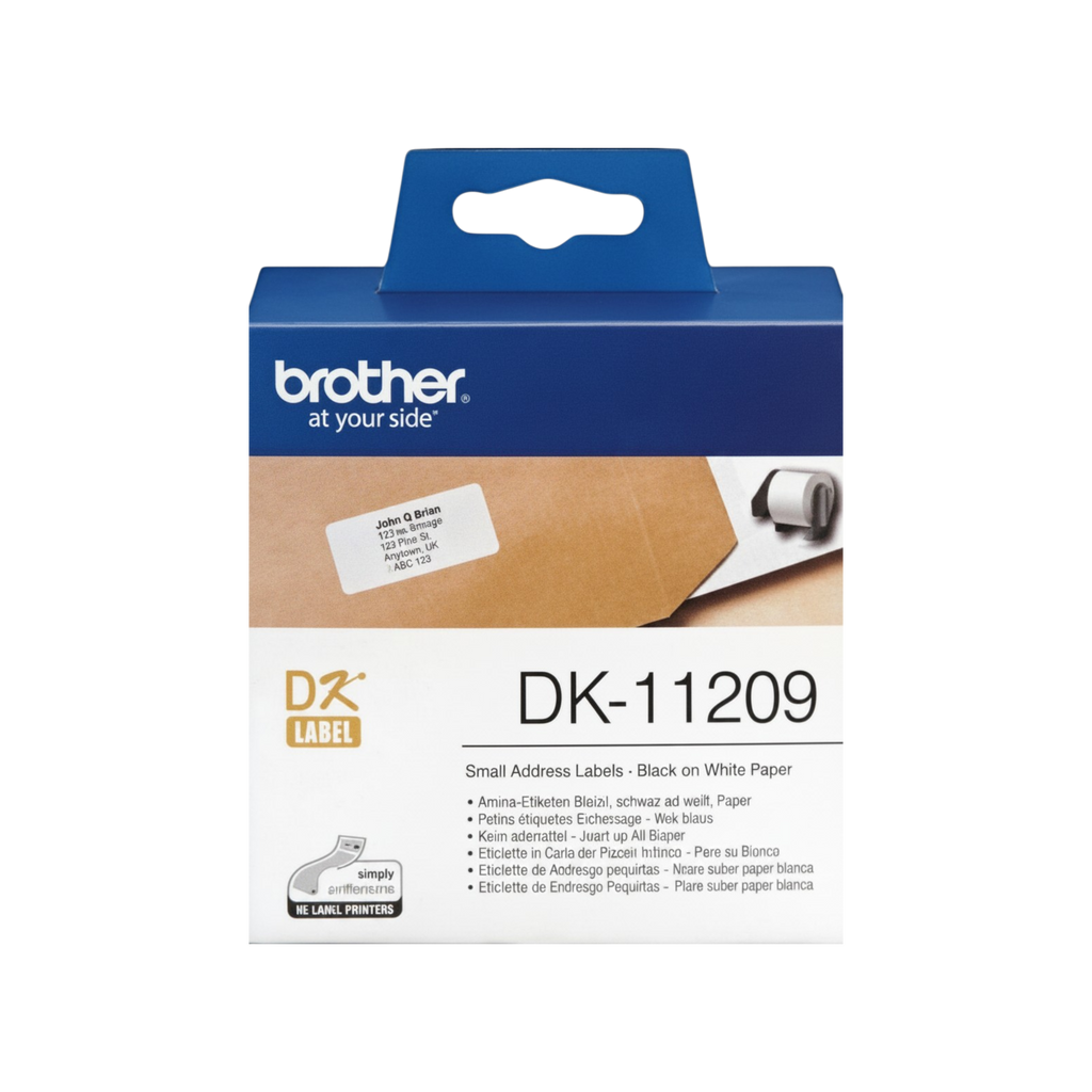 Brother DK-11209 62x29mm Small Address Labels