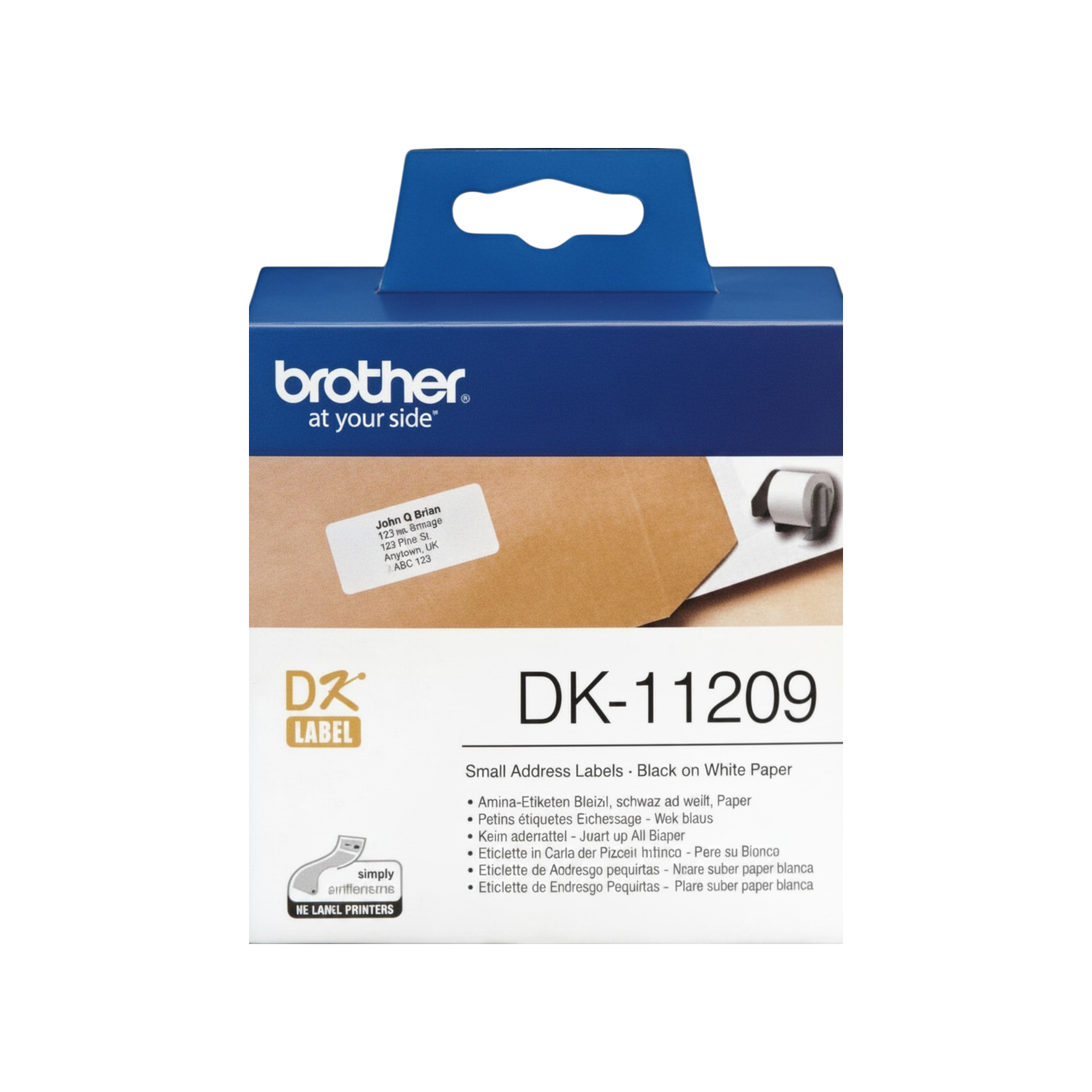 Brother DK-11209 62x29mm Small Address Labels