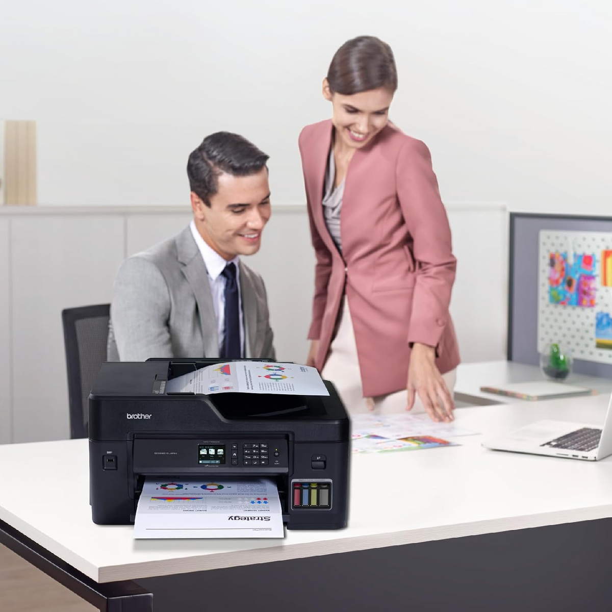 Brother MFC-T4500DW A3 Color Inkjet Multi-Function Ink Tank Printer