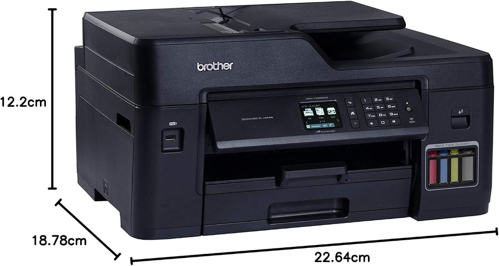 Brother MFC-T4500DW A3 Color Inkjet Multi-Function Ink Tank Printer