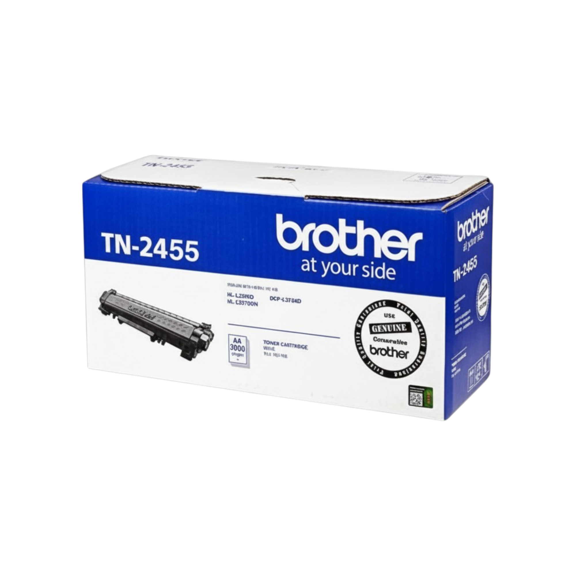Brother TN-2455 High Yield Black Toner Cartridge