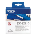 Brother DK-22210 29mm x 30.48m Continuous Paper White Labels